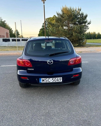 Mazda 3 cena 9500 przebieg: 244000, rok produkcji 2004 z Sochaczew małe 67